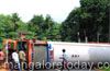 LPG tanker overturns  at Uppinangady; no gas leakage; driver hurt